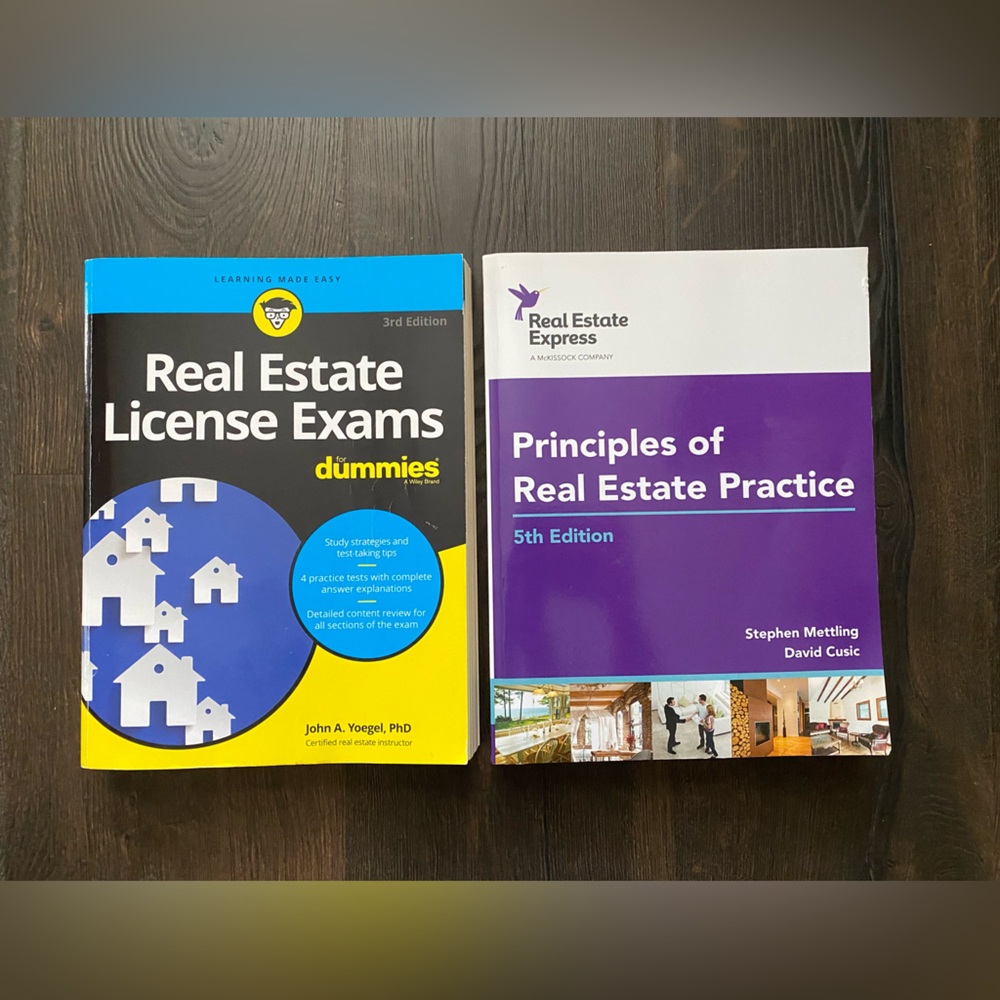 Real Estate License Exam Books Bundle | Dummies 3rd Ed + Principles 5th Ed